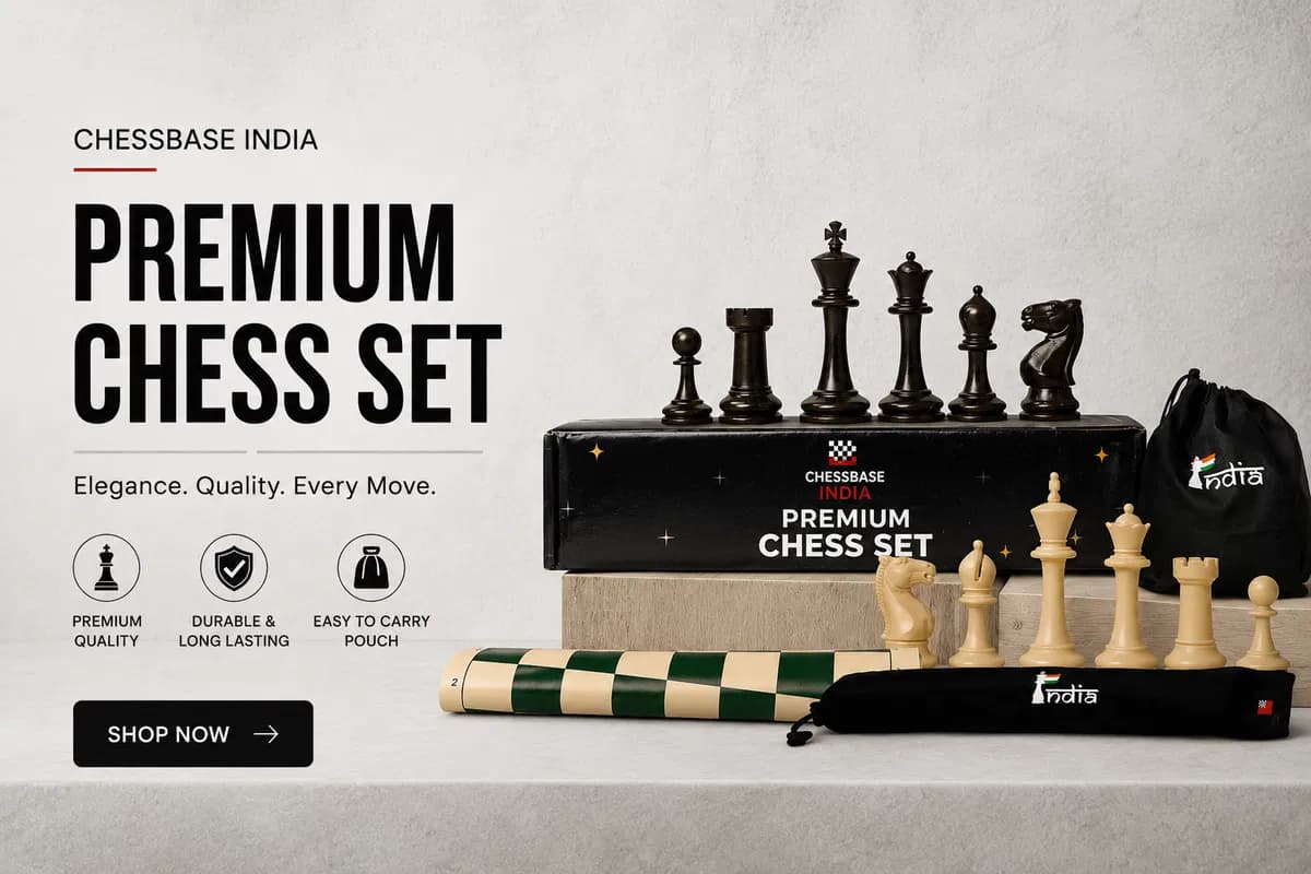 ChessBase India Premium Chess Set
